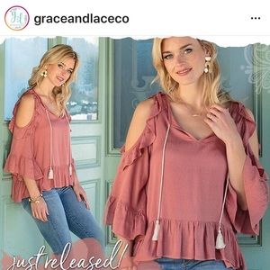 Grace and lace blouse